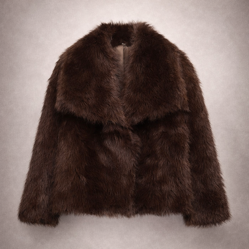 Noémie™ — Abrigo de Pelo Premium