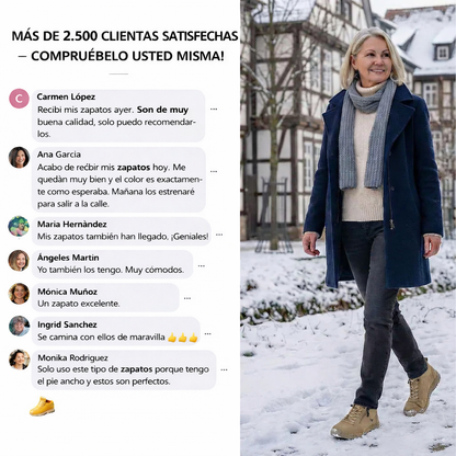 MILA™: Zapatillas Ergonómicas para mujer