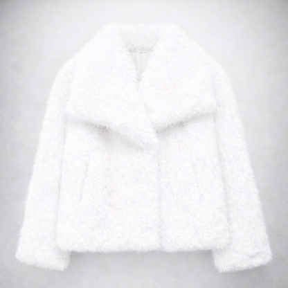 Noémie™ — Abrigo de Pelo Premium